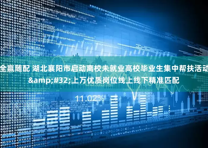 全赢随配 湖北襄阳市启动离校未就业高校毕业生集中帮扶活动&#32;上万优质岗位线上线下精准匹配